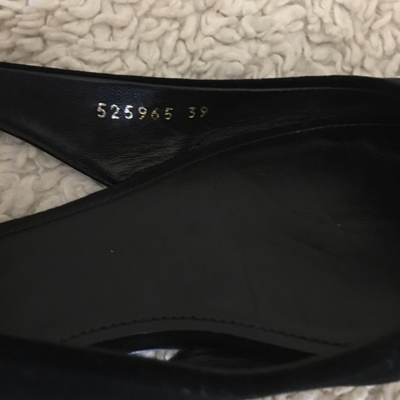 Balenciaga Black and Gold Sandals - Picture 7 of 10